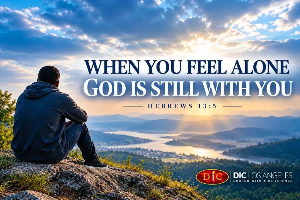 When You Feel Alone, God Is Still With You